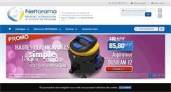 Desktop Screenshot of nettorama.fr